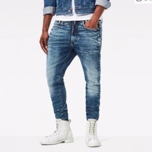 G-Star Raw D-Staq Men’s 3D Super Slim Jeans Sz 29x30